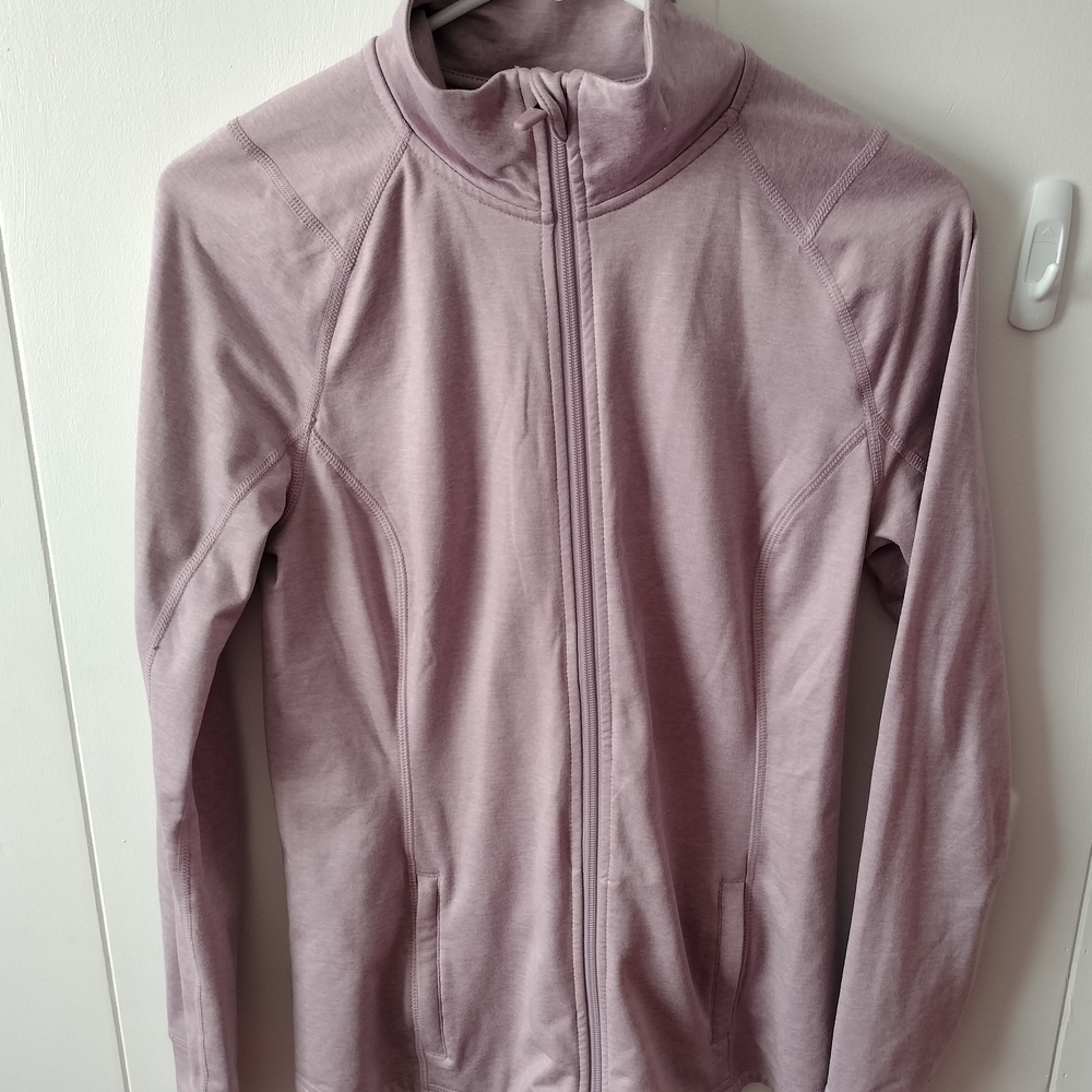 Old Navy Go Dry Blushed Pink Tapered Athletic Fit Jacket